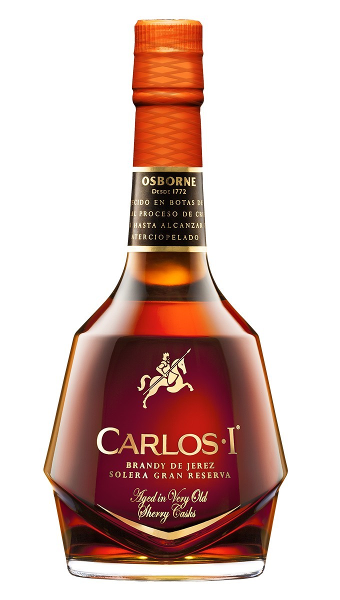 Brandy Carlos I - Brandy de Jerez Solera Gran Reserva - Spanien