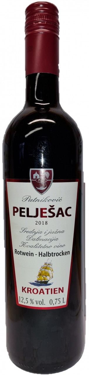 Putnikovic Peljesac 0,75 Ltr. - Rotwein - Pelješac - Kroatien