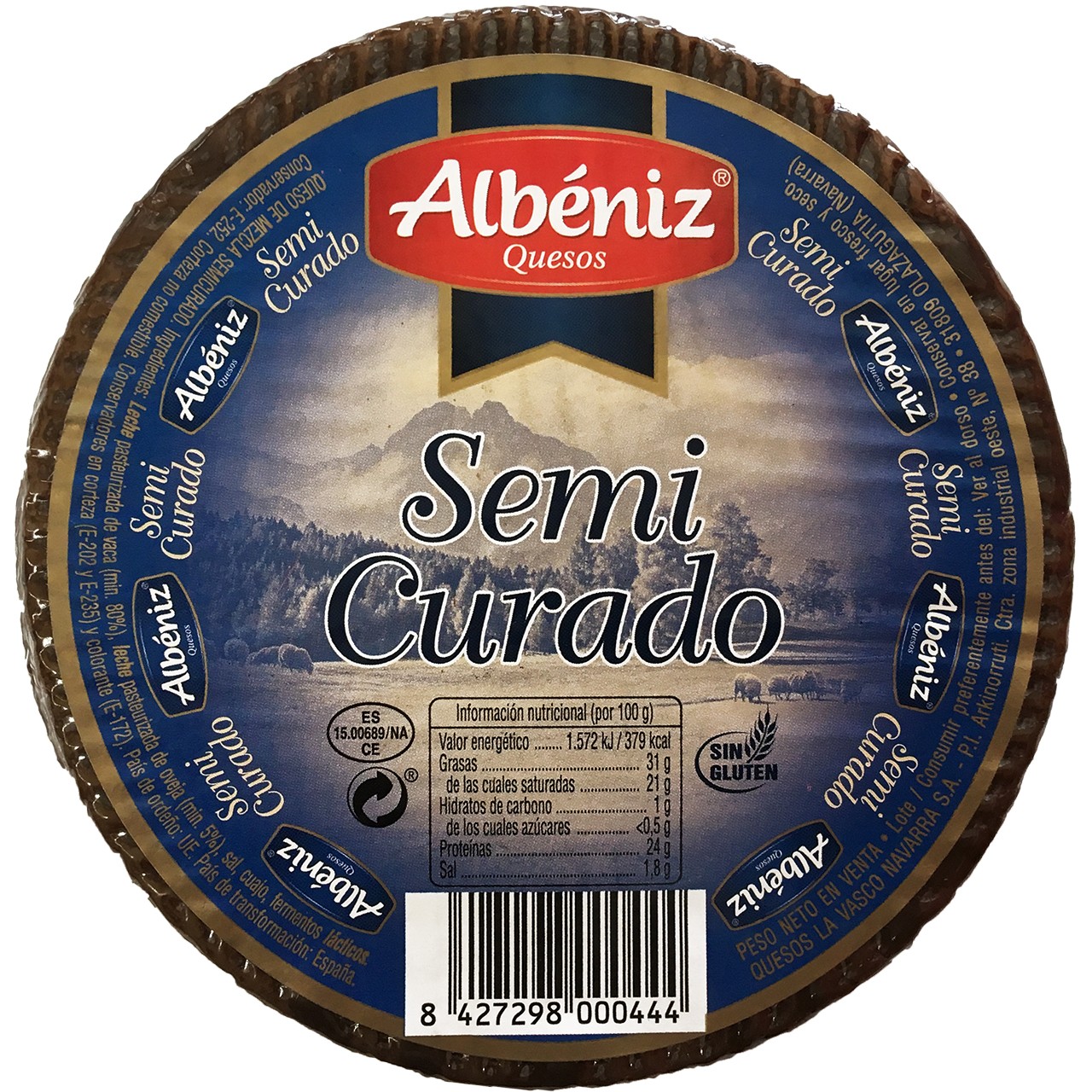 Mischkäse Albeniz 900 gr. - Queso Mezcla - Spanien