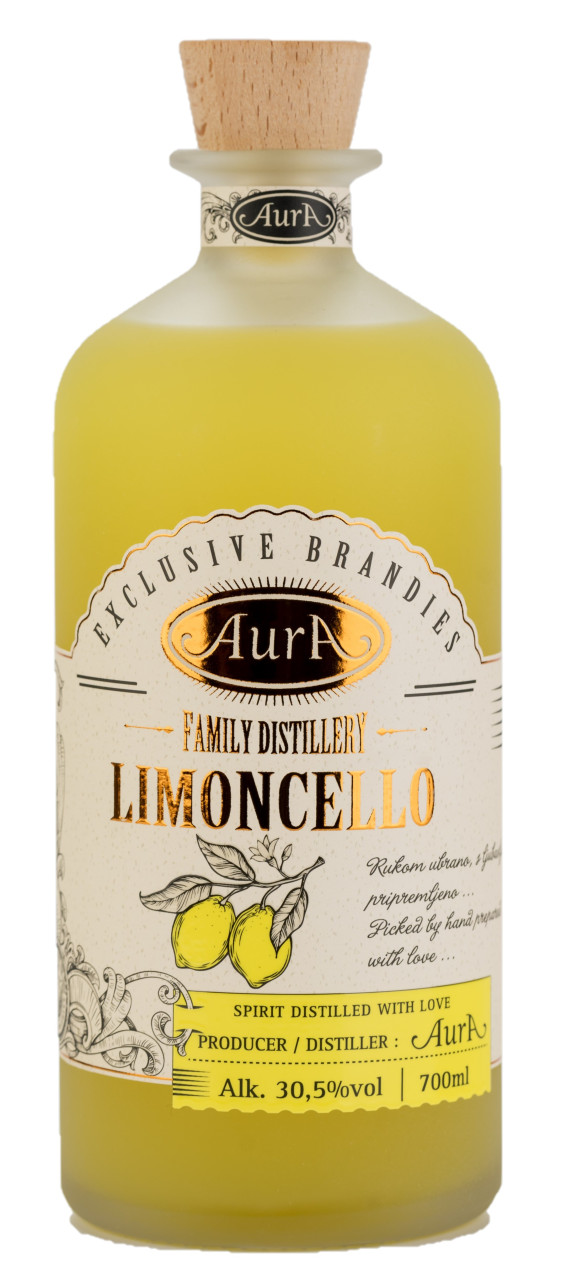 Aura Limoncello 0,7 Ltr. - Zitronenbrand - Kroatien