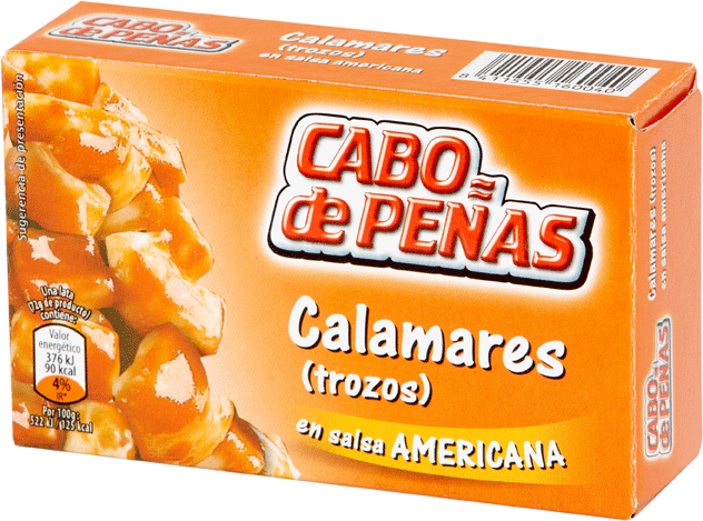 Tintenfisch in Amerikanischer Soße - Calamares en Salsa Americana - Cabo de Peñas - Spanien