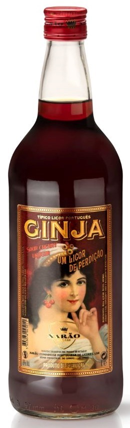 Sauerkirschlikör - Ginja com Fruto - Portugal - 1 Liter