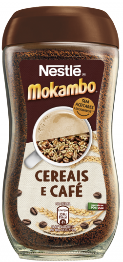 Mokambo löslicher Kaffee - Cereais e Café - Nestle - Portugal