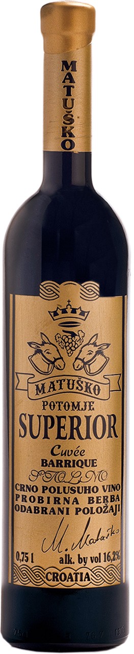 Matusko Superior Cuvee Barrique - Rotwein - Pelješac - Kroatien