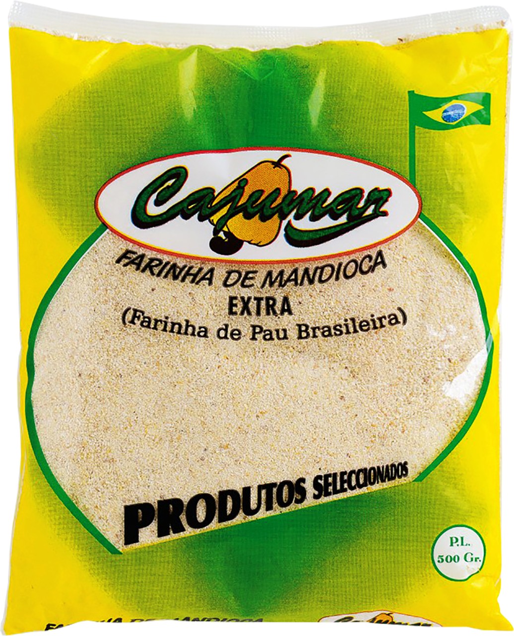 Maniokmehl Roh - Farinha de Mandioca - Farinha de Pau Brasileira - Cajumar - Portugal
