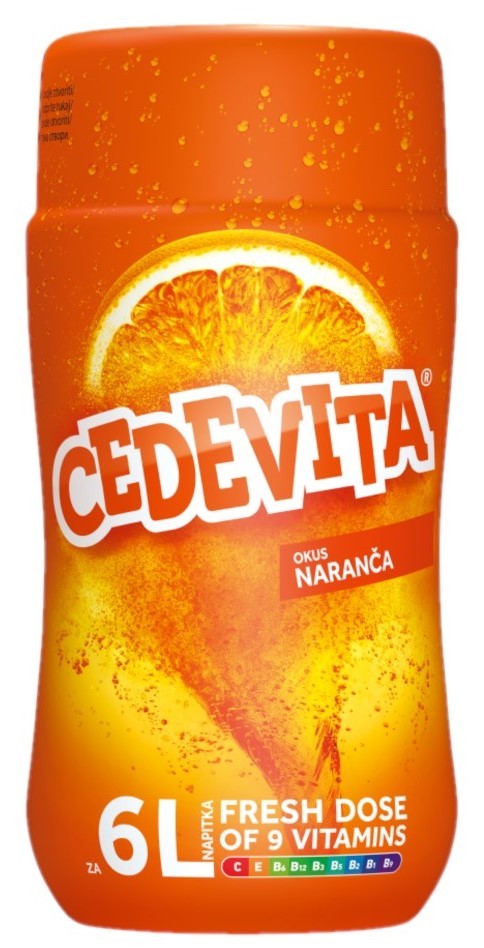 Brausepulver Orange Cedevita - Naranca - Kroatien