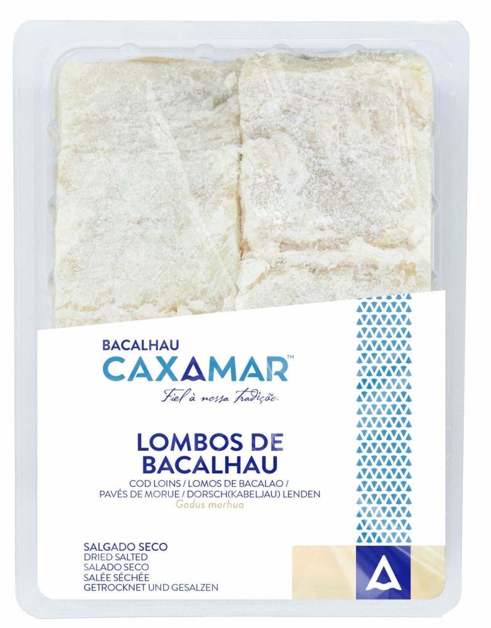 Kabeljau-Lenden - Lombos de Bacalhau 600gr. - Caxamar - Portugal