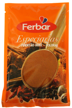 Paprikapulver mild - Pimentão Doce 50gr. - Colorau - Ferbar - Portugal