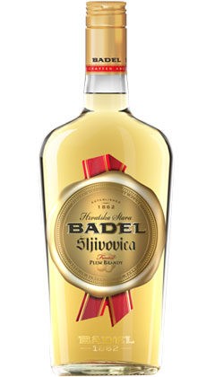 Hrvatska Stara Sljivovica Badel 1 Ltr. - Pflaumenbrand - Kroatien