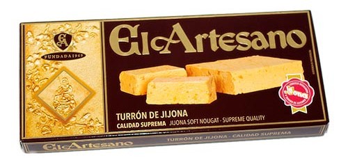Nougattafel (weich) - Turrón de Jijona Blando