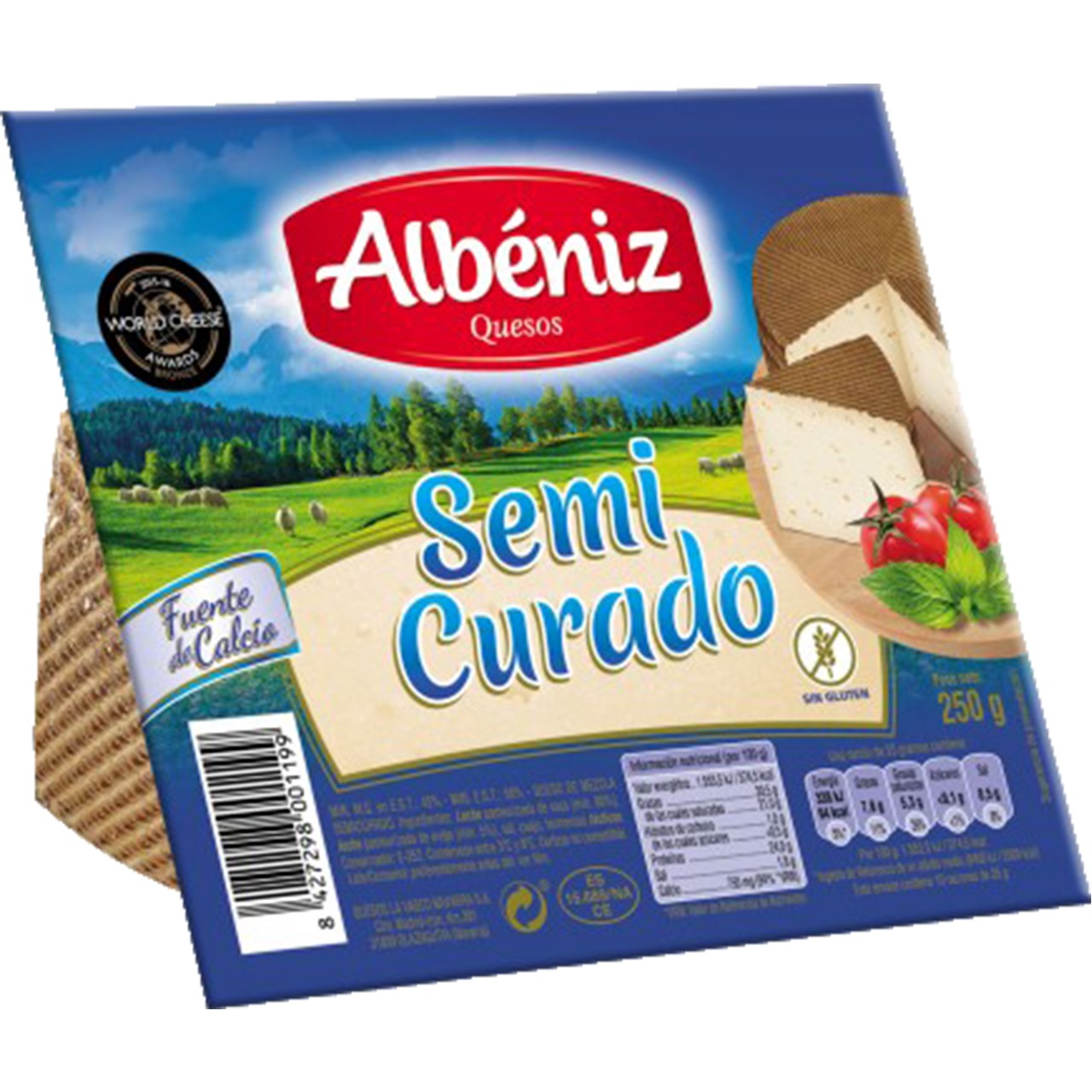 Mischkäse Albeniz 250 gr. - Queso Mezcla - Spanien