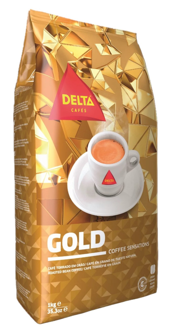 Röstkaffee, ganze Bohne - Café Delta Gold