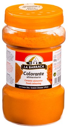 Lebensmittelfarbpulver (Safranersatz) - Colorante Alimentario 500 gr. - La Barraca - Spanien