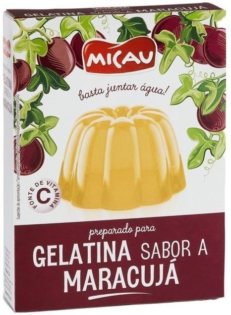 Passionsfrucht Gelatine Pulver - Gelatina de Maracuja - Micau - Portugal