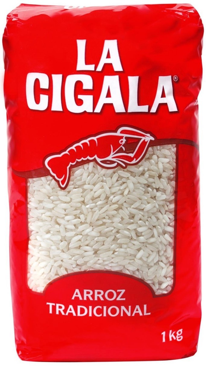 Paella Reis - Arroz de Paella - La Cigala - Spanien