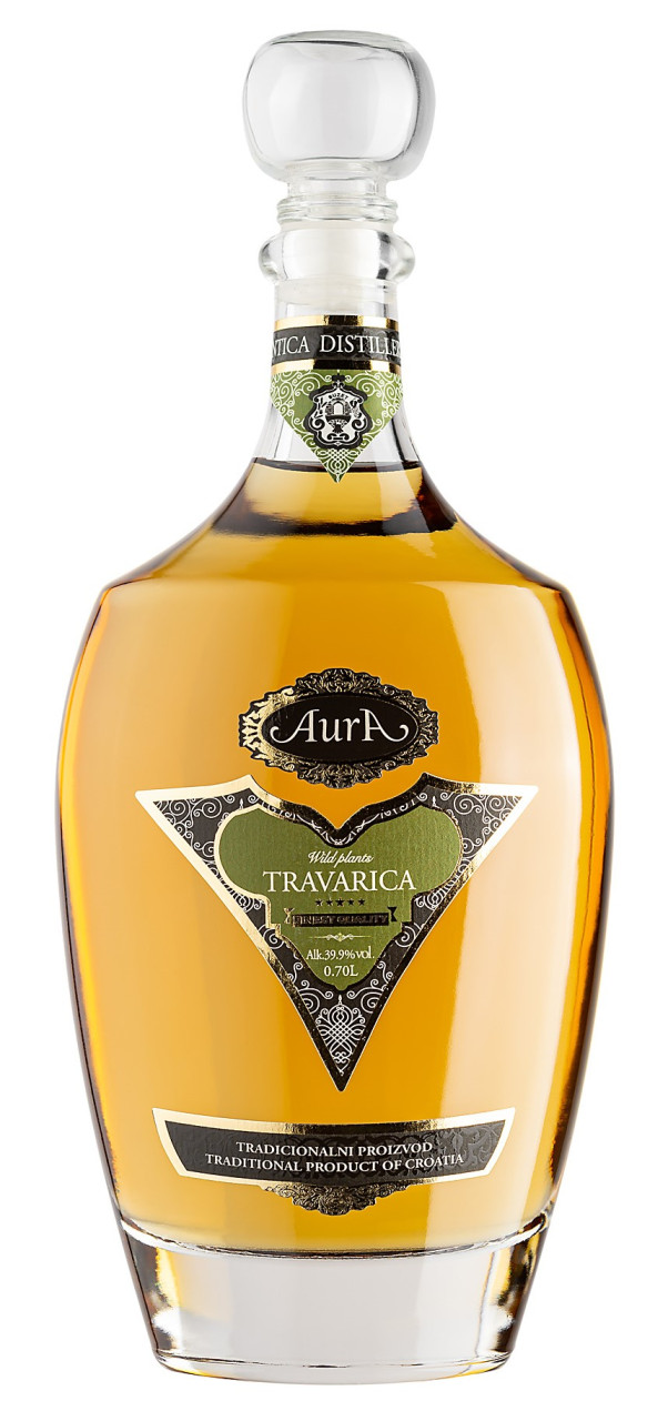 Aura Travarica 0,7 Ltr. - Kräuterbrand - Kroatien