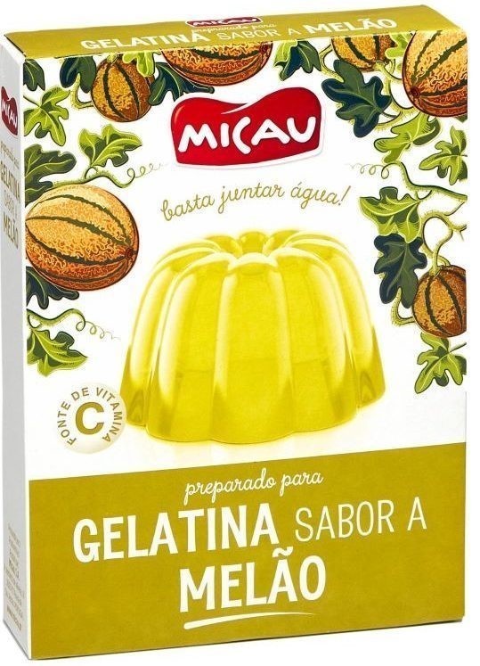 Melone Gelatine Pulver - Gelatina de Melao - Micau - Portugal