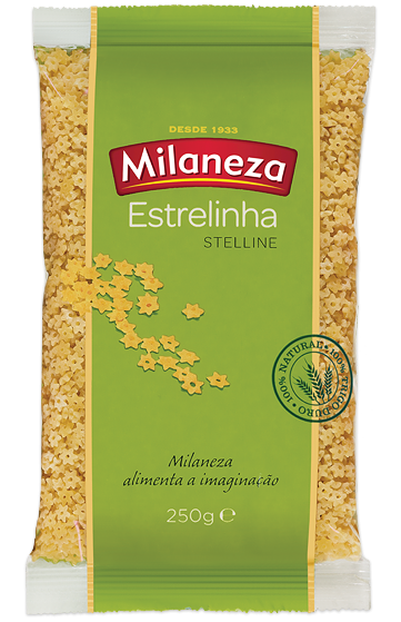 Massa Estrelinha - Hartweizennudeln 250gr. - Milaneza - Portugal