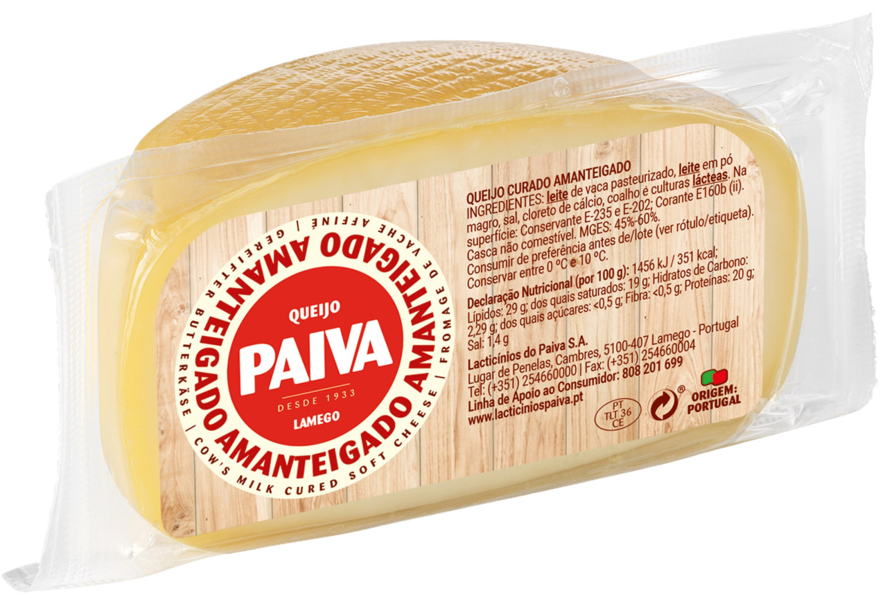 Kuh-Butterkäse 250gr. - Queijo de Vaca Amanteigado - Paiva - Portugal