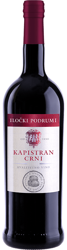 Iloki Podrumi Kapistran Crni - Rotwein - Slavonien - Kroatien