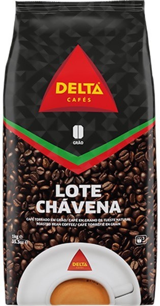 Röstkaffee mit glasierten Bohnen, ganze Bohne - Café Delta Chavena 90/10 - Delta Cafés - Portugal