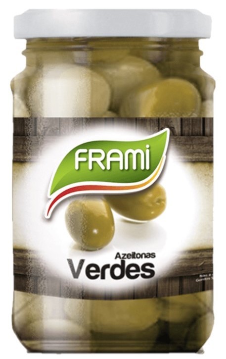 Grüne Oliven mit Stein - Azeitonas Verdes com Caroço - Frami - Portugal