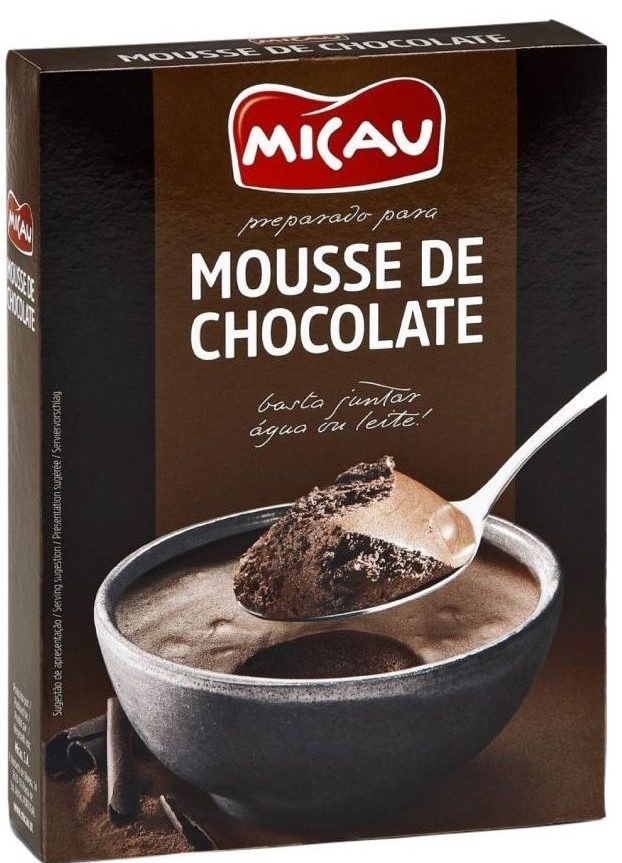 Schokoladenmousse Pulver - Mousse de Chocolate - Micau - Portugal