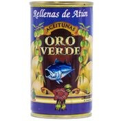 Oliven mit Thunfischpaste gefüllt - Aceitunas rellenas de Atun