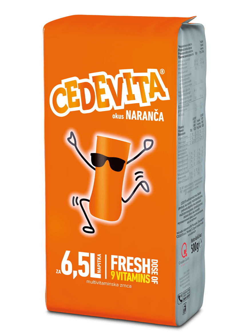 Brausepulver Orange Cedevita - Naranca - Kroatien
