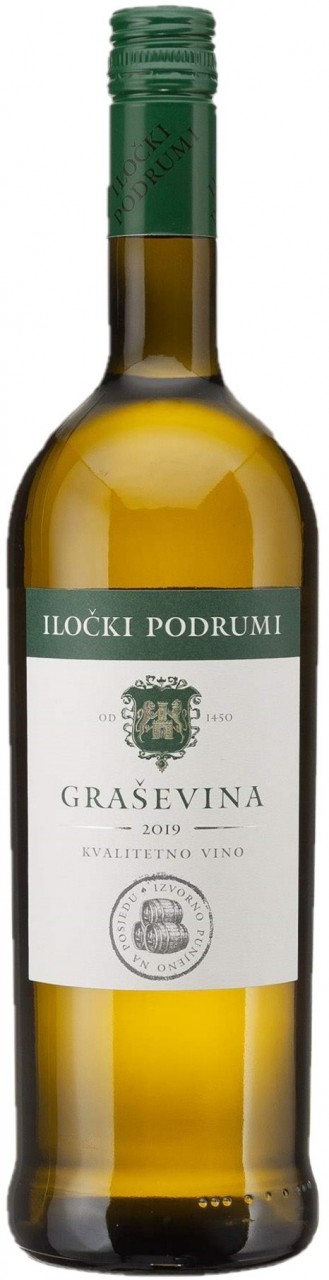 Iloki Podrumi Graševina 1 Liter - Weißwein - Slavonien - Kroatien