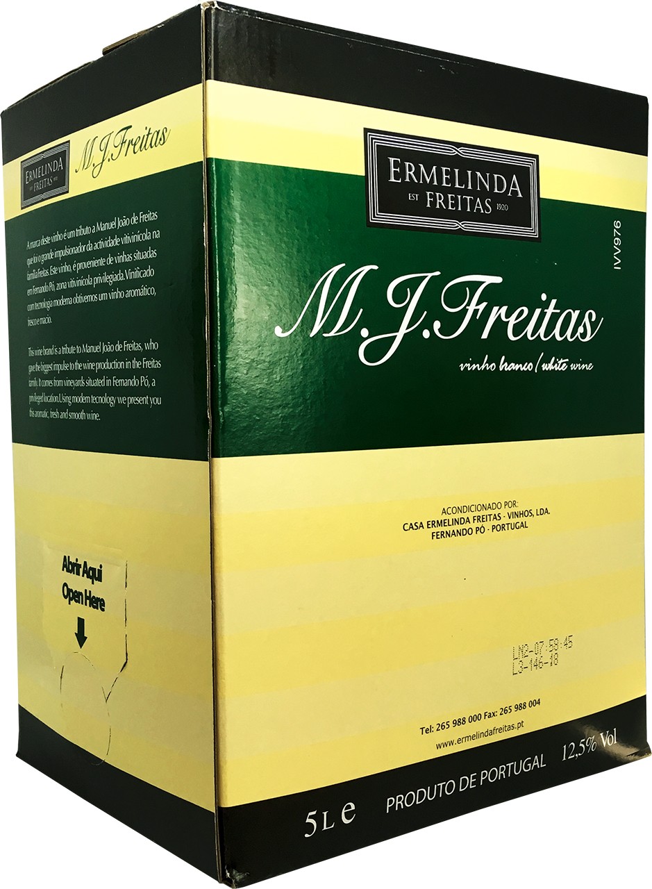 Freitas Branco 5 Ltr. - Weißwein - Bag in Box - Setúbal - Portugal