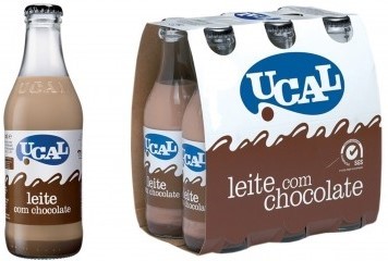 Schokoladenmilch - Leite com chocolate UCAL 6x250ml - Portugal