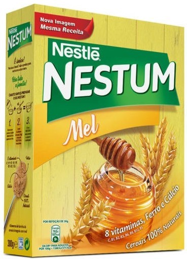 Honig Getreideflocken - Nestum com Mel 300gr. - Nestle - Portugal